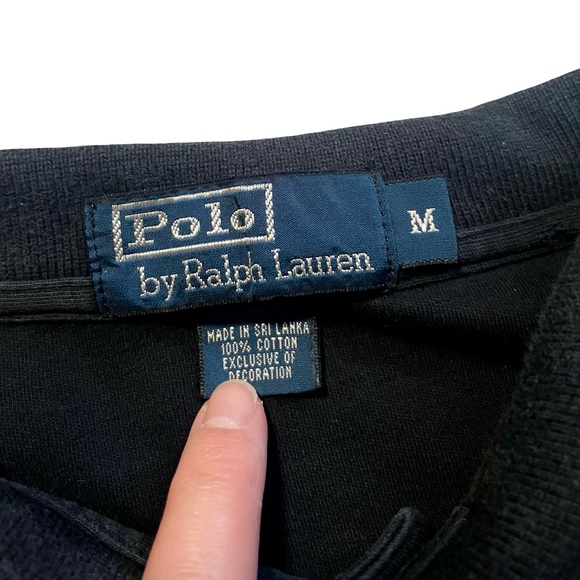 Polo Ralph Lauren Men’s Classic Long Sleeve Polo Shirt Red Pony - Picture 2 of 3